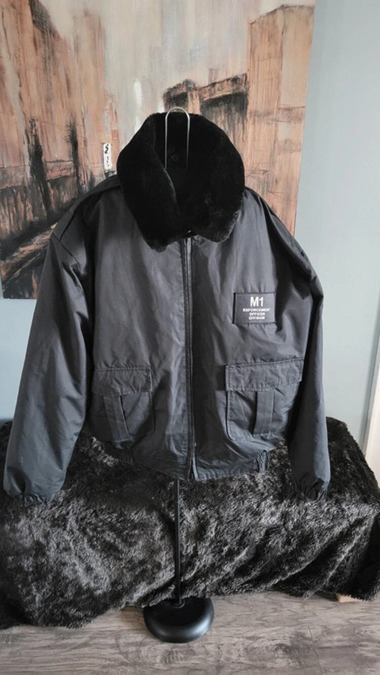 Tact Squad Security Officer Jacket XL Regular Black M1 Enforcement Tactical